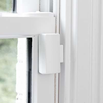 Bend security window sensor